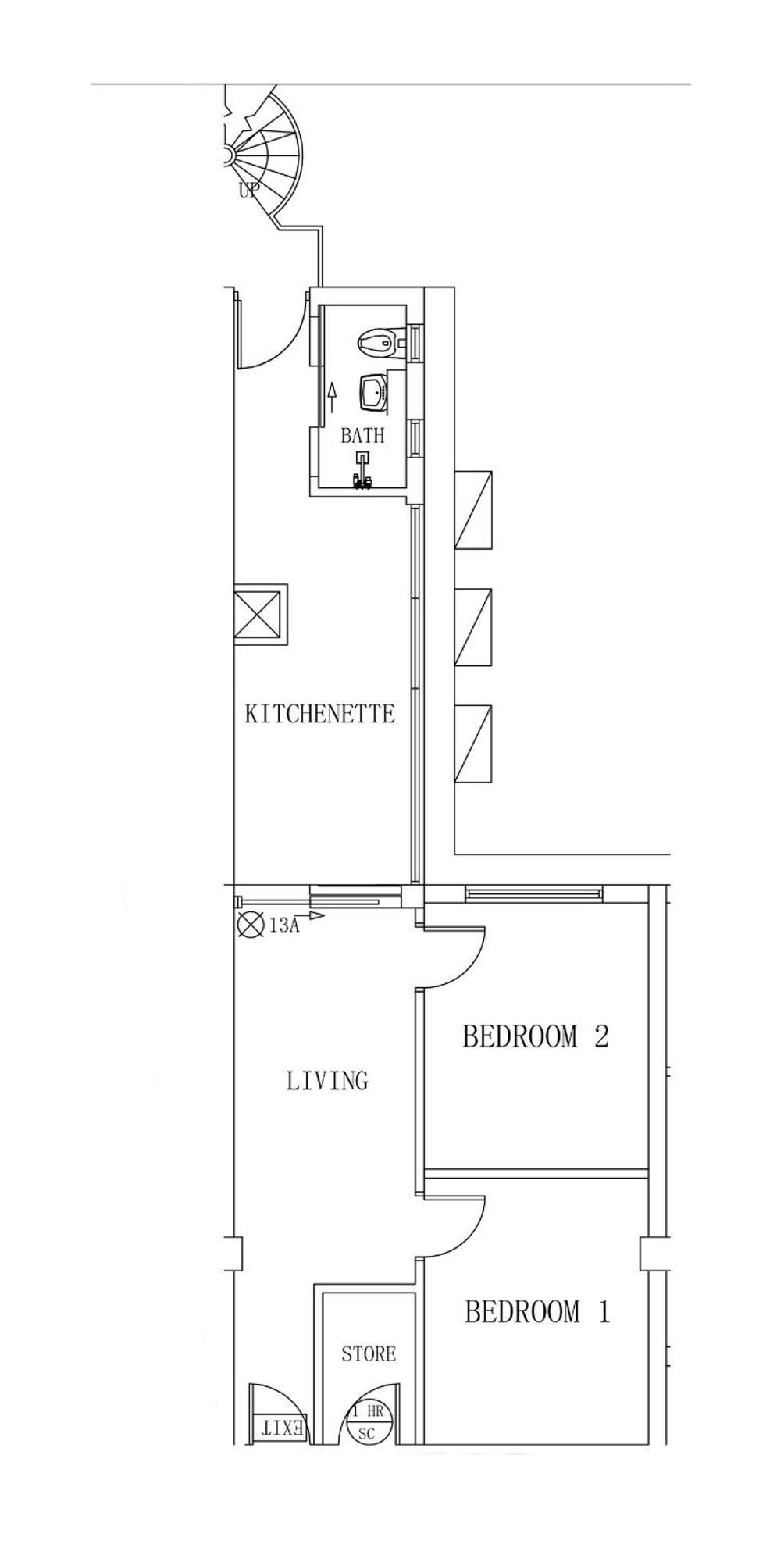 Bugis Hovoh Boutique Service Apt Singapore Exterior photo